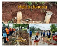 Hujan Robohkan Pagar RSUD Tjokrodipo dan Banjir di Kampung AMD