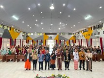Tampilkan Keanekaragaman Budaya, Peserta PKA Angkatan IV dan Bimtek SPM PPSDM Makassar Kenakan Pakaian Adat