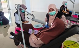 RSGM Gusti Hasan Aman Lakukan Pemeriksaan dan Penyuluhan Gigi Gratis untuk Pelajar