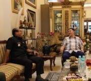 Pj Gubernur Silaturahmi ke Syachroedin, Lanjutkan Kota Baru