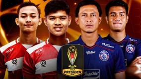 Sedang Berlangsung Piala Presiden 2024 Madura United vs Arema FC, Derby Jatim Tonton Disini Berikut Link Live Streamingya 