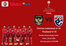 Link Live Streaming FINAL Piala AFF U-19 2024 : Timnas Indonesia vs Thailand, Sedang Berlangsung! 