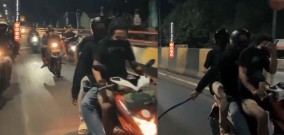 Gerombolan Geng Motor Jombang di Antaranya Bersejata Celurit, Ditangkap Warga dan Polisi