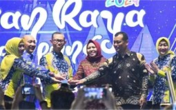 Anggota DPRD Lampung Hadiri Penutupan Pekan Raya Lampung