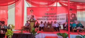 Tugu Kampung Pancasila di Tubaba Diresmikan, Ini Pesan PJ Gubernur