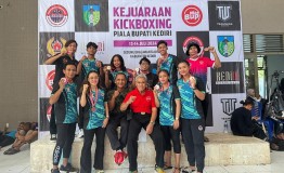 Torehkan Prestasi dalam Uji Coba, Kick Boxing Jateng Tatap PON 2024 dengan Optimisme