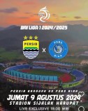 Jadwal dan Link Live Streaming BRI Liga 1 2024/2025 : Persib Bandung vs PSBS Biak