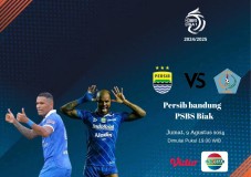 Link Live Streaming BRI Liga 1 2024/2025 : Persib Bandung vs PSBS Biak, Sedang Berlangsung! 