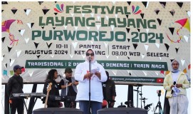 Bupati Apresiasi Festival Layang-layang di Ketawangrejo, Sebut Ajang Silaturahmi dan Promosi