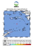 Gempa Tektonik Magnitudo 5,3 Guncang Laut Banda, Maluku, Tanpa Potensi Tsunami