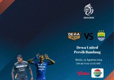 Sedang Berlangsung! Live Streaming BRI Liga 1 2024 - 2025 : Dewa United vs Persib Bandung