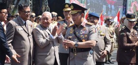 Pertama Kalinya Hari Juang Polri Diperingati di Monumen Polisi Istimewa Surabaya, Kapolri Pimpin Upacara