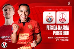  Live Streaming Liga 1: Persija Jakarta vs Persis Solo, Macan Kemayoran Bisa Benamkan Laskar Sambernyawa ?