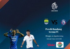 Sedang Berlangsung! Live Streaming BRI Liga 1 2024-2025 : Persib Bandung vs Arema FC