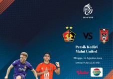 Link Live Streaming BRI Liga 1 2024-2025 : Persik Kediri vs Malut United, Sedang Berlangsung! 