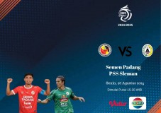 Link Live Streaming BRI Liga 1 2024/2025 : Semen Padang vs PSS Sleman, Sedang Berlangsung! 