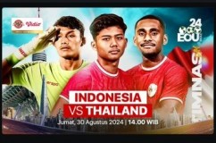 Sedang Berlangsung Seoul Cup 2024: Timnas Indonesia U19 vs Thailand, Ayo Garuda Muda !