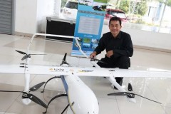 Drone Profesor UGM Terbang 500 Km Bisa Bawa Bom, Prabowo Sampai Kagum