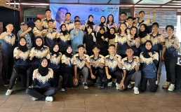 Doa Bersama dan Pamitan Orangtua  Iringi Keberangkatan Tim Taekwondo Jateng ke PON