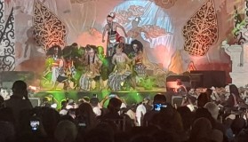 Usung Lakon Pandawa Pitu,  Ngesti Pandowo Pikat Ratusan Milenial di Wayang On The Street