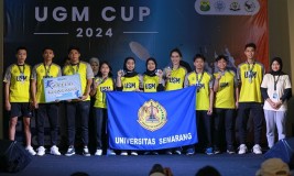 Sabet Empat Gelar, USM Juara Umum Bulu Tangkis UGM Cup 2024