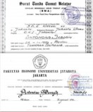 Ijazah Anton Saragih,