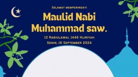 20 Link Twibbon Maulid Nabi Muhammad SAW 1446 H Tahun 2024 Gratis