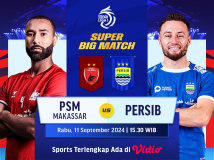 Live Streaming PSM Makassar vs Persib Bandung, Duel Dua Tim Belum Terkalahkan !