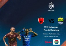 Link Live Streaming BRI Liga 1 2024-2025 : PSM Makassar vs Persib Bandung, Sedang Berlangsung