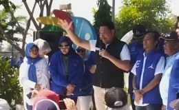 Serunya Lomba Mancing di Tanggulangin, Subandi -Mimik Turut Hadir di Ultah Demokrat  Sidoarjo