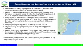 BMKG Ungkap Tahun 1921 Pernah Terjadi Gempa Kuat di Kalimantan Timur 