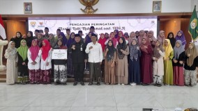 Peringati Maulid Nabi Muhammad SAW, 40 Santri Tahfidz Alquran Diberi Beasiswa