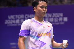 China Open 2024: Ginting dan Muhammad Shohibul/Daniel Martin ke 16 Besar