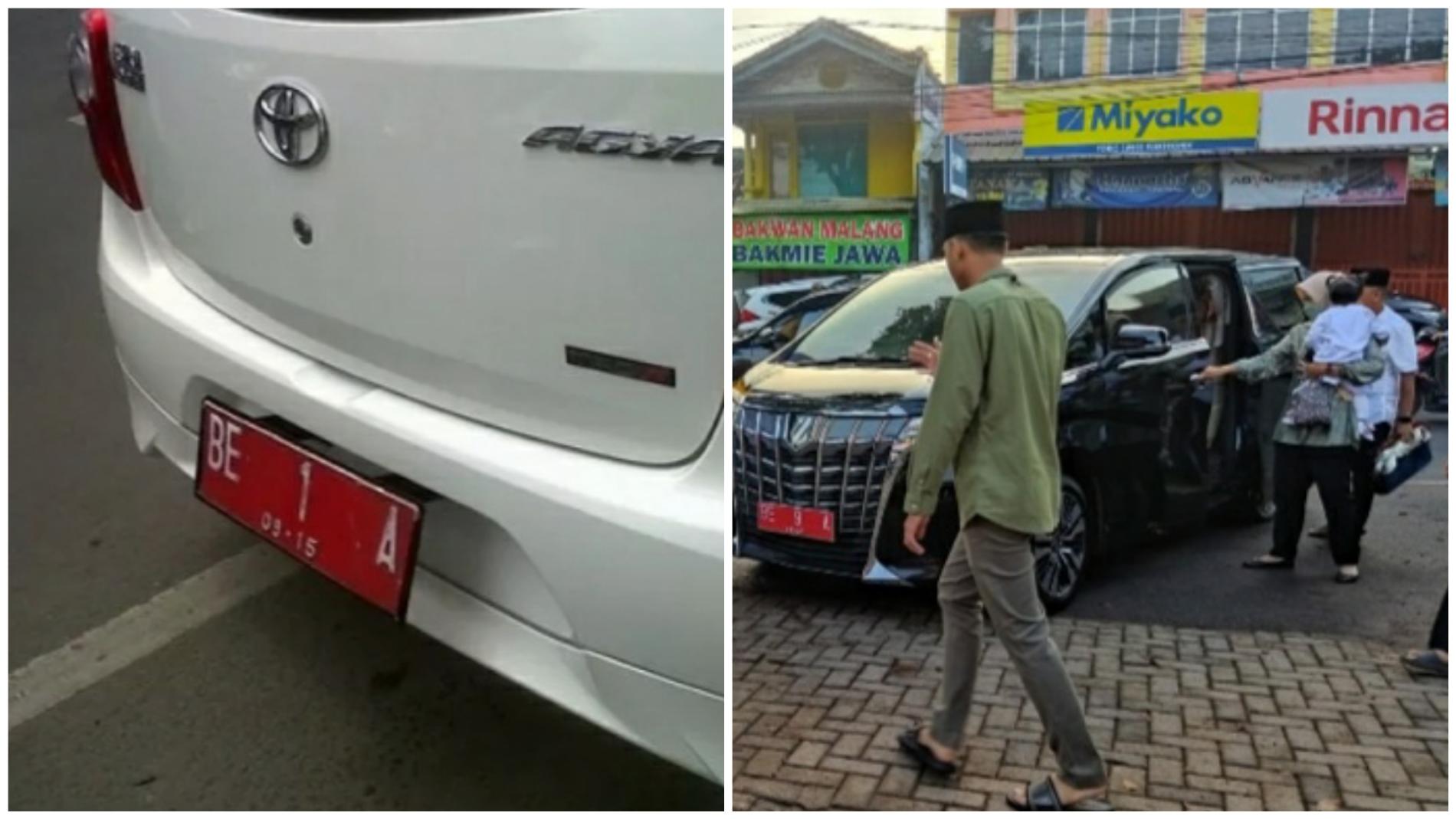 Saat masih wali Kota Bandarlampung, Herman HN pernah memindahkan plat mobil dinasnya ke Toyota Agya 