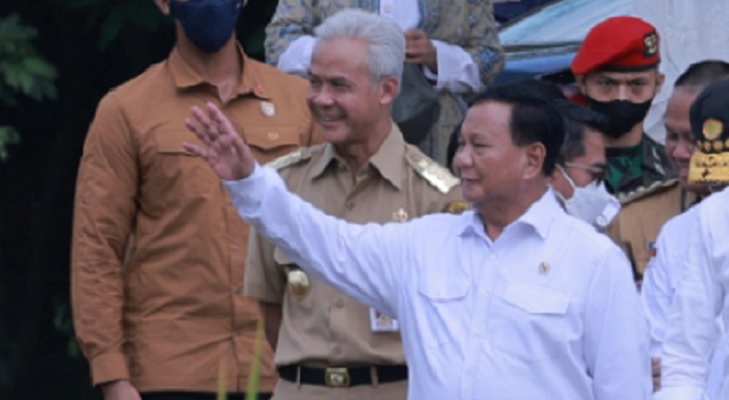 Prabowo dan Ganjar Pranowo