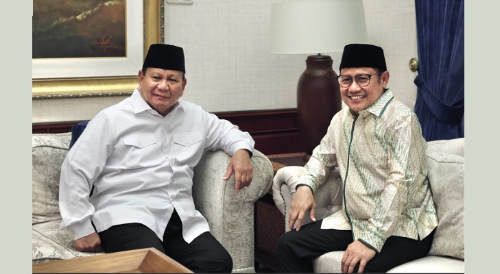 Prabowo dan Gus Muhaimin