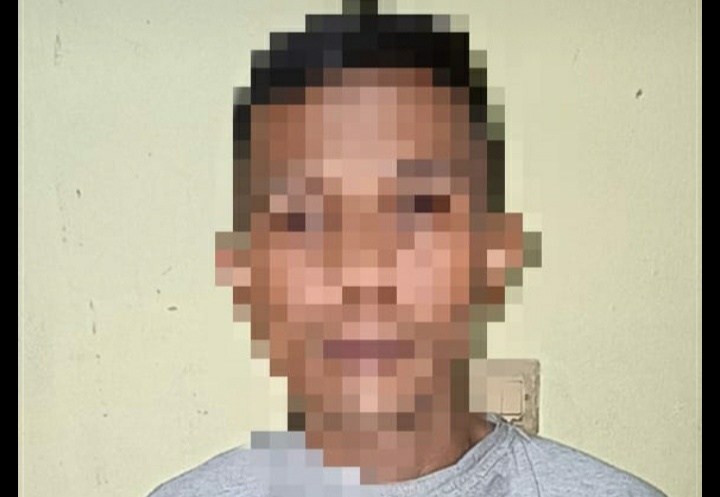 AS (42) berhasil ditangkap kembali setelah kabur dari Rutan Polsek Raman Utara ke Cianjur, Jabar 