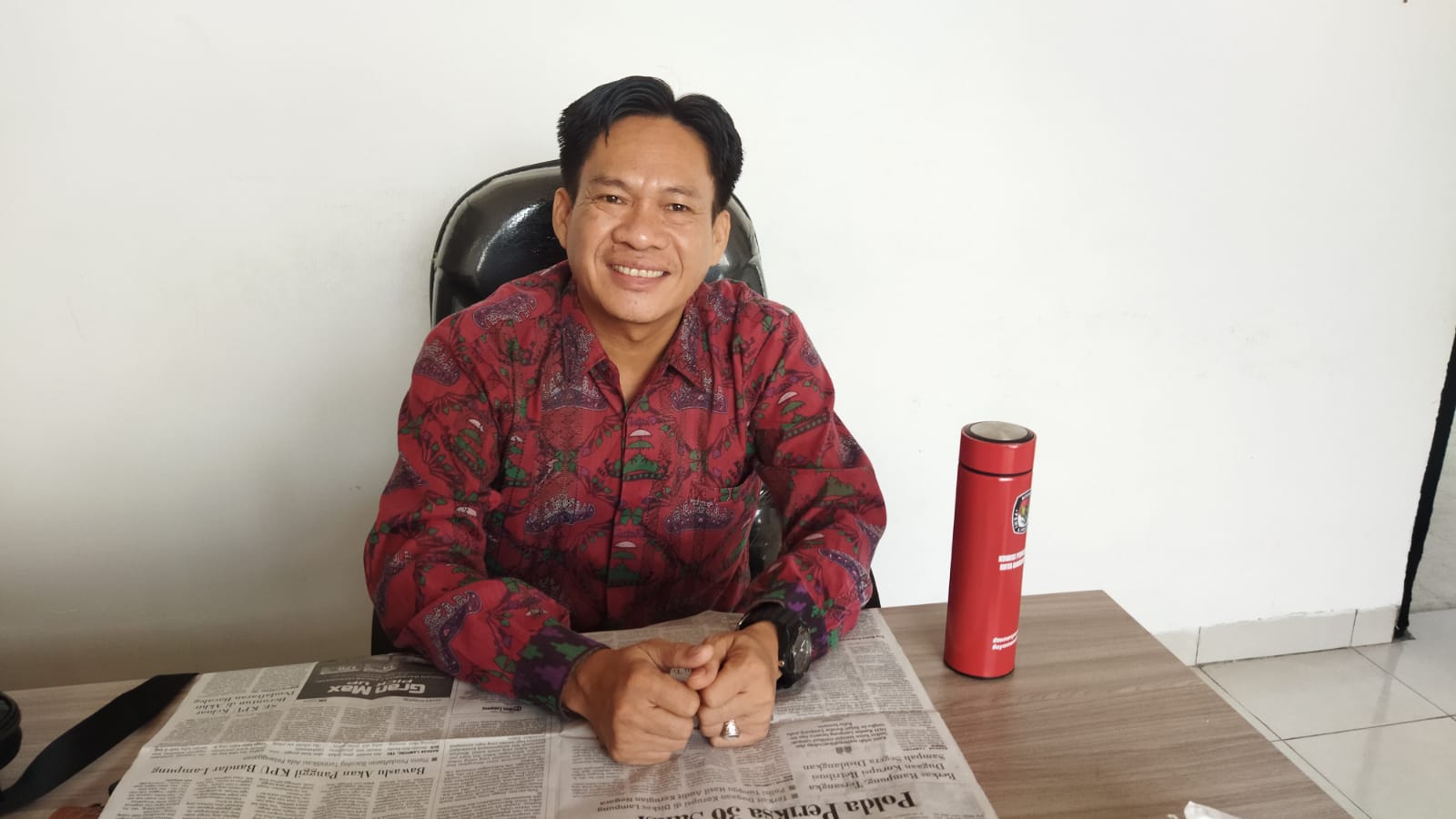 Ketua Bawaslu kota Bandarlampung Candrawansyah