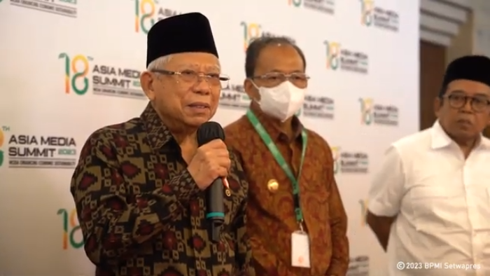 Wakil Presiden RI, KH Maruf Amin