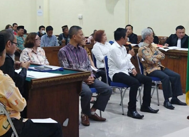 Lima dari enam saksi yang dihadirkan JPU atas kasus Ketua RT Wawan 