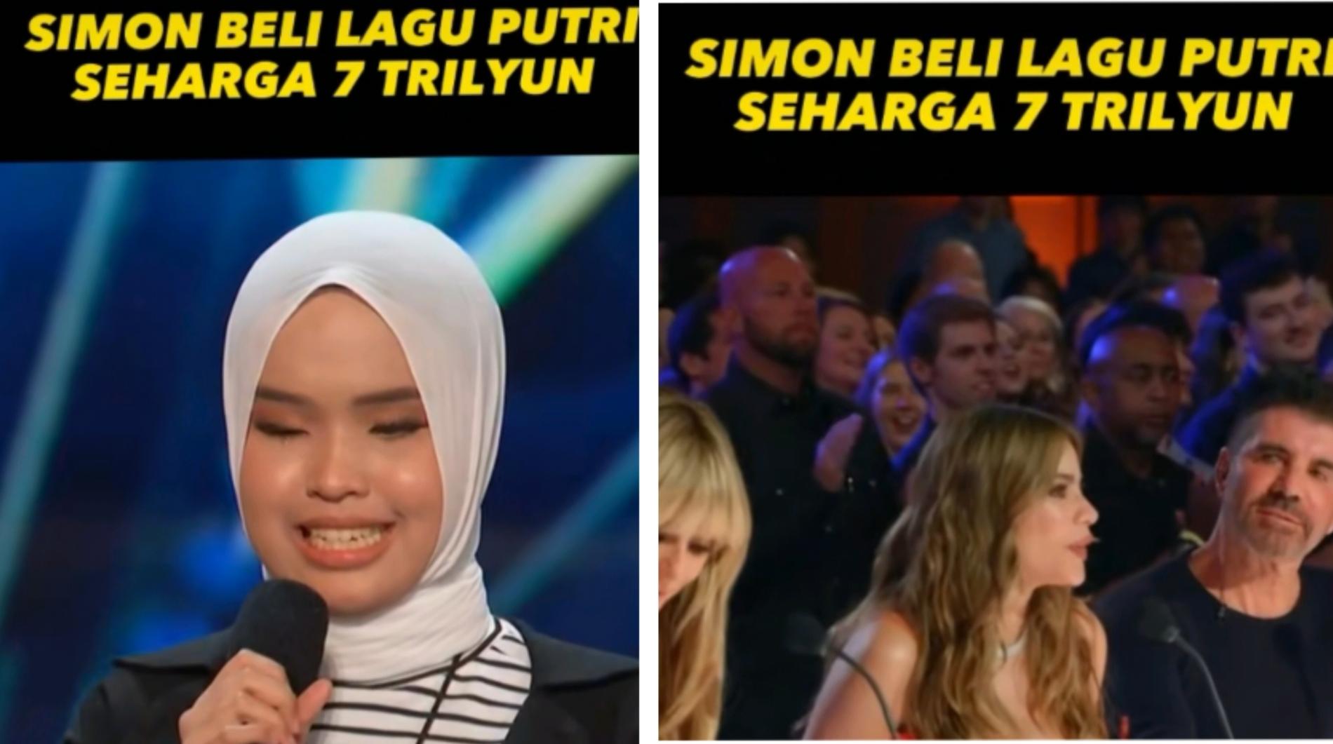 Putri Ariani, Simon Cowell,