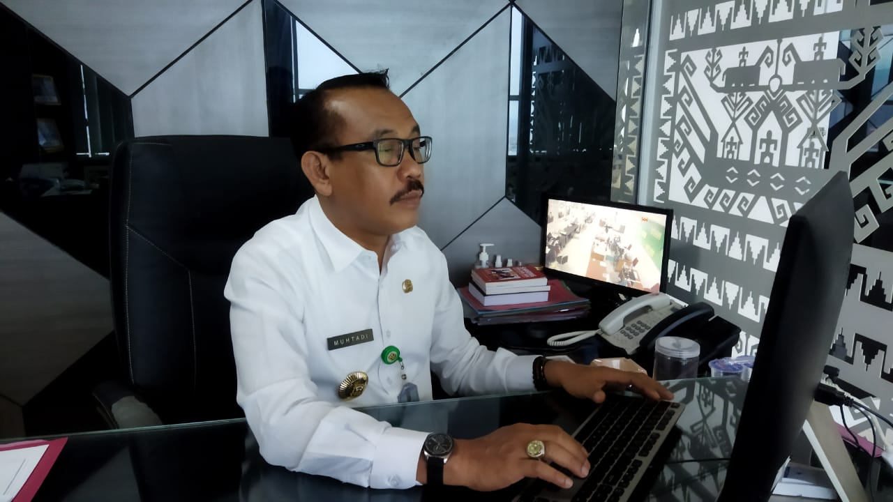 Kepala Dinas DPMPTSP Kota Bandarlampung Muhtadi A Temenggung 