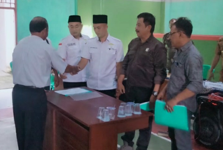 Mewakili Laskar Lampung, Sekjen Panji Nugraha AB, SH menerima surat kuasa dari warga