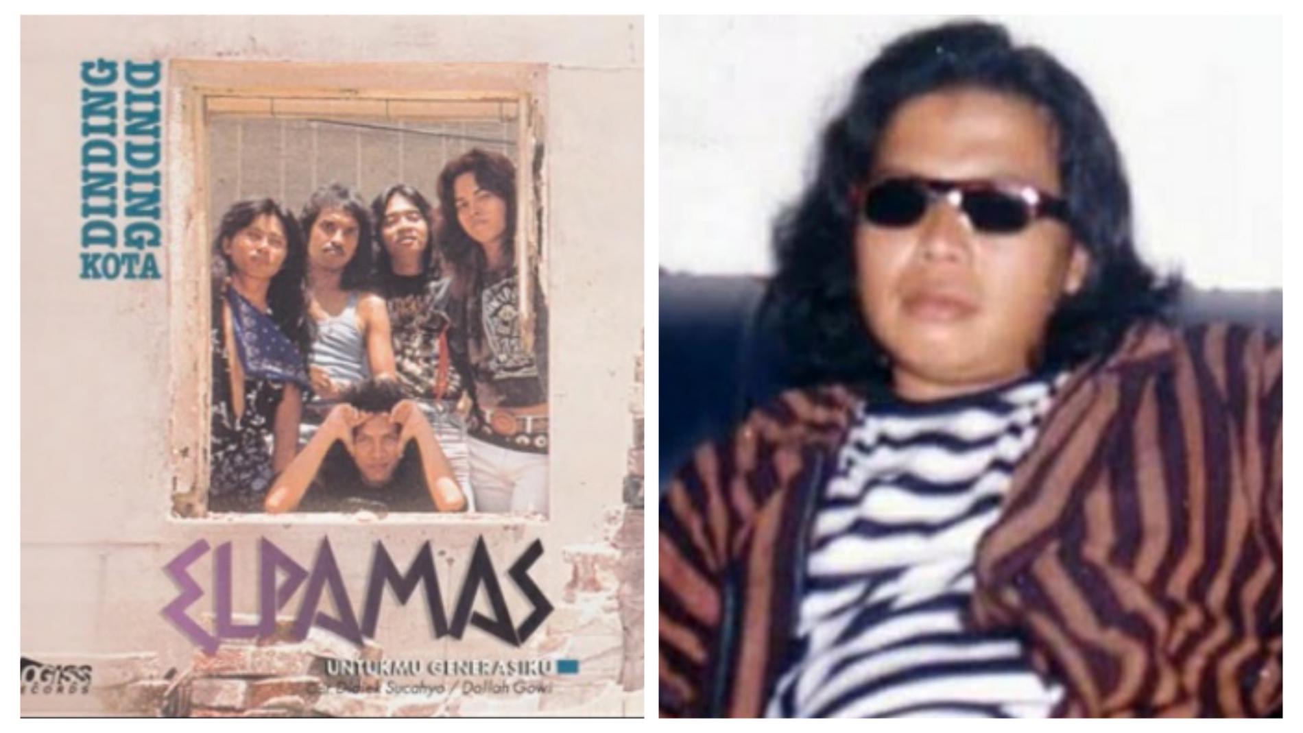 Album Elpamas dan Bambang SBY saat masih penampilan rocker 