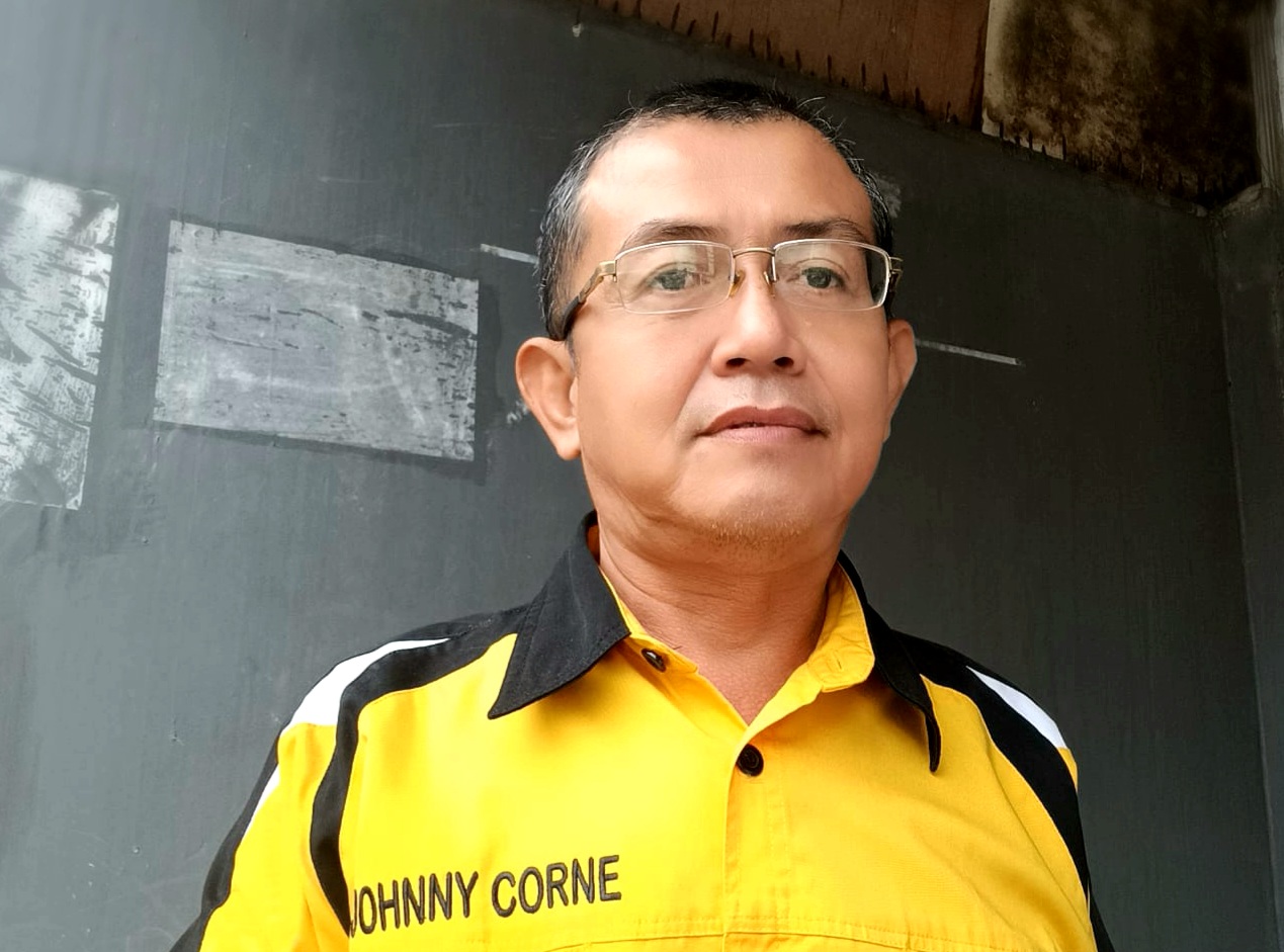 Wakil Ketua 1 Bidang OKK DPD Partai Golkar Pesawaran, Johnny Corne