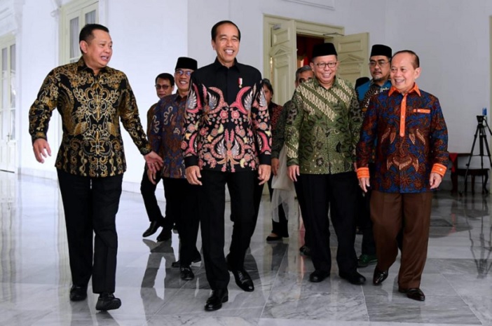 Jokowi, Pimpinan MPR