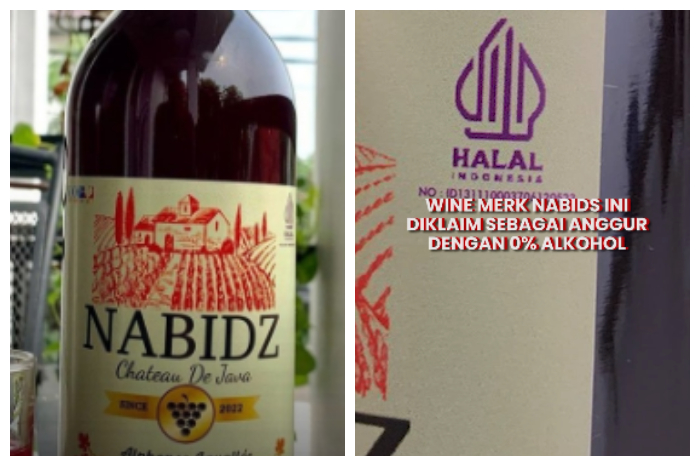 Wine halal Nabidz.