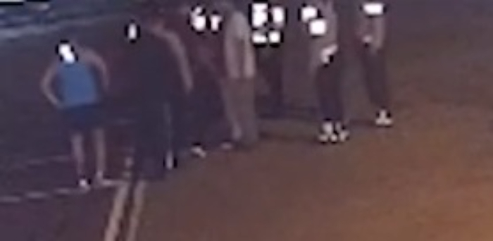Rekaman CCTV Kapolres Dairi pukuli anak buah.