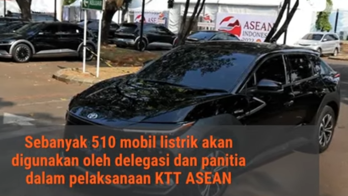 Mobil listrik KTT ke043 ASEAN