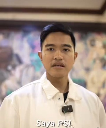 Putra Bungsu Presiden Joko Widodo atau Jokowi, Kaesang Pangarep Masuk PSI